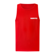 Badmeister Tanktop rot – Vorderansicht mit Schriftzug