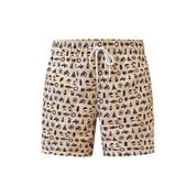 Badehose Sand Dune – Vorderansicht, sandfarbenes Muster