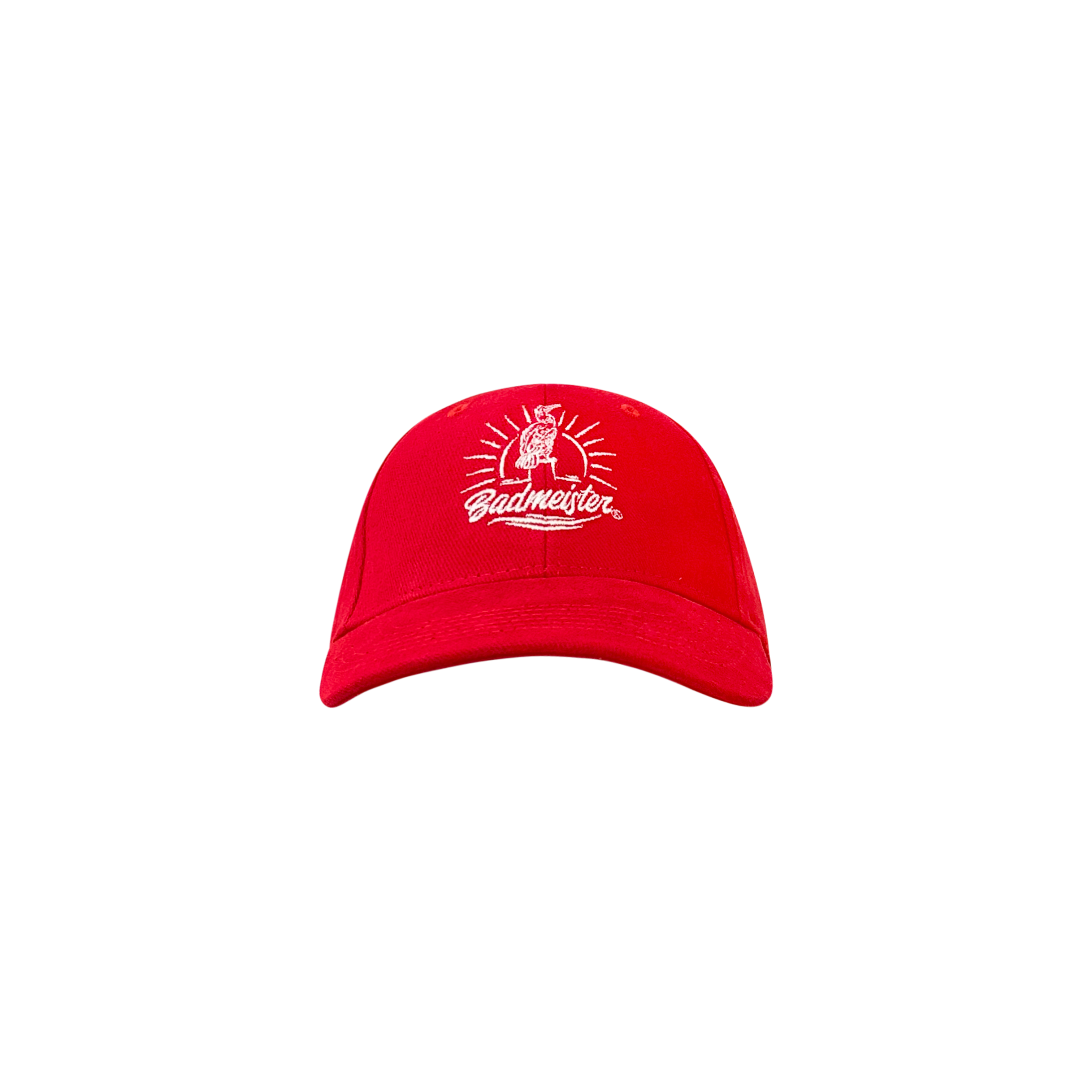Badmeister Lifeguard Cap – Frontansicht, gestickter Kormoran